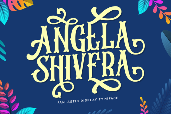 Angela Shivera: A Display Font That Breathes Life Into Editorial Moments