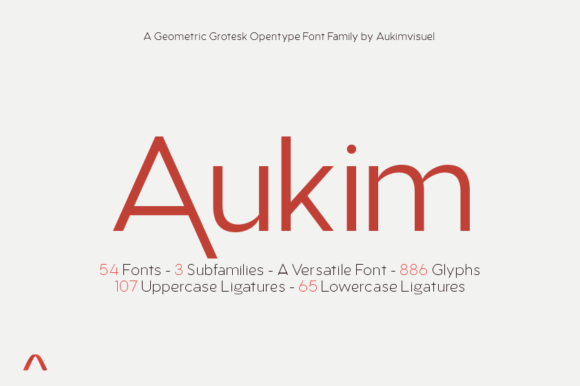 Aukim: A Display Font That Makes Your Headlines Pop