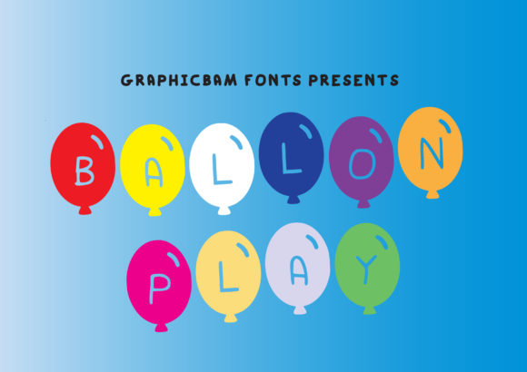 Balloon Play: A Friendly Display Font for Joyful Digital Moments