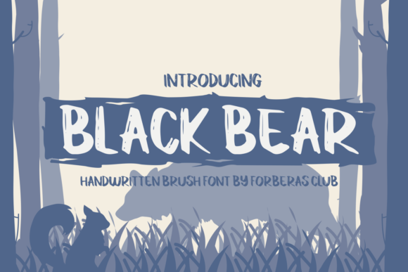 Black Bear: A Display Font That Grabs Attention—Without Screaming