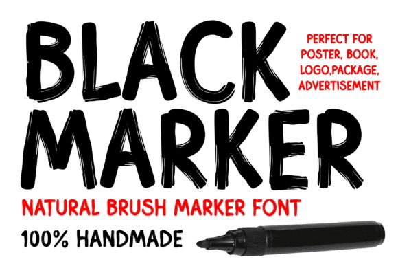 Black Marker: A Display Font That Makes Your Brand Feel Intentional