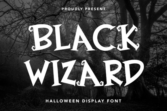 Black Wizard: A Spooky-Perfect Display Font for Brand Personality