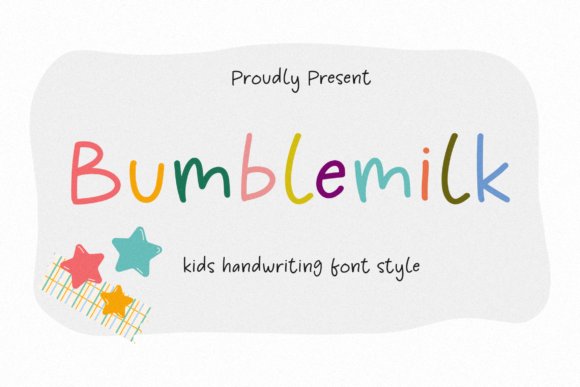 Bumblemilk: A Handwritten Display Font That Feels Like a Warm Hello