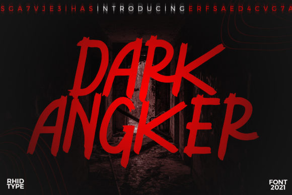 Dark Angker: A Display Font That Anchors Bold Campaign Moments