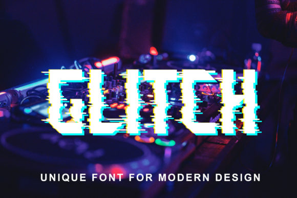 Glitch Font: Bold Branding for Small Businesses