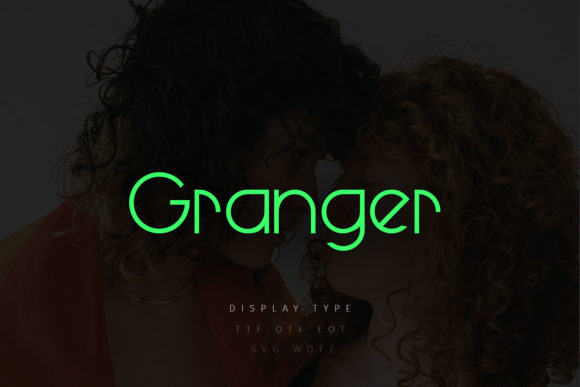 Granger: A Minimal Display Font That Cuts Through the Feed