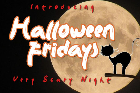 Halloween Fridays: A Display Font with Quiet Charm