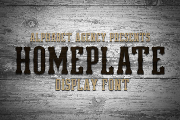 Homeplate: A Bold Display Font That Anchors Your Digital Brand