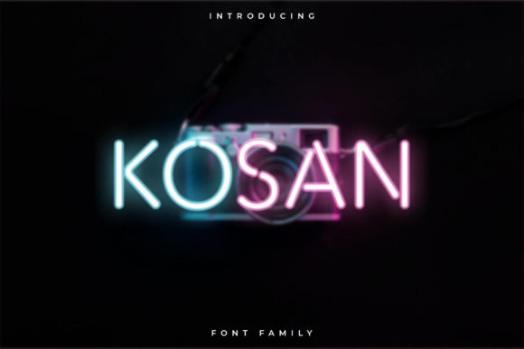 Kosan: A Modern Display Font That Elevates Your Brand