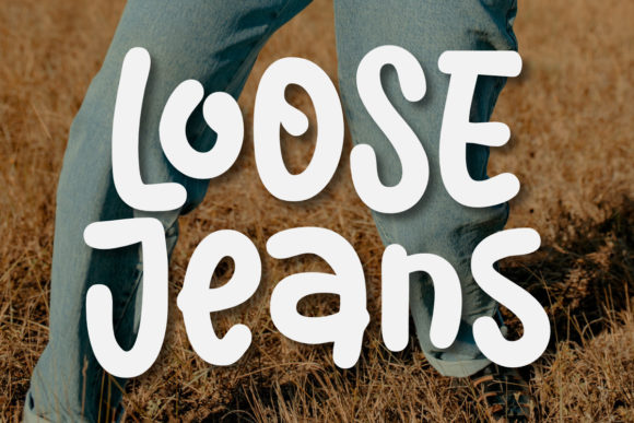 Loose Jeans: A Relaxed Display Font for Modern Web Design