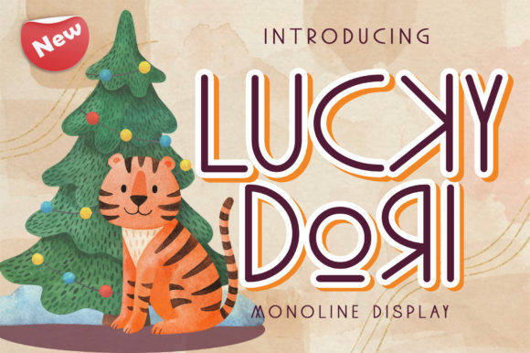 Lucky Dori: A Display Font That Feels Like a Hand-Picked Secret