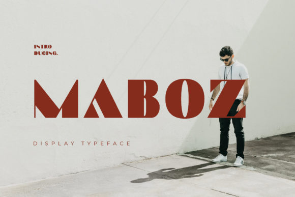 Maboz: A Bold Display Font for Scroll-Stopping Marketing