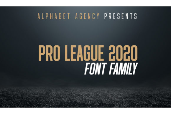 Pro League 2020: A Bold Display Font for High-Impact Marketing