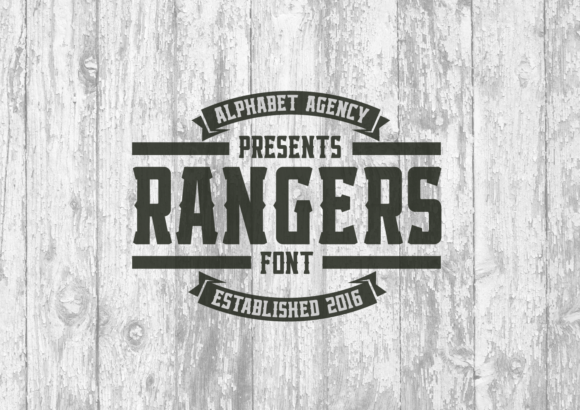 Rangers: A Bold Display Font for Digital Impact