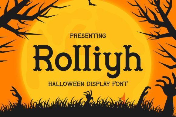 Rolliyh: A Display Font with Quiet, Unsettling Charm