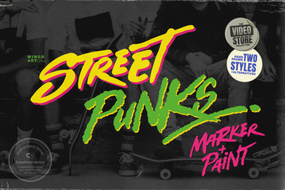 Street Punks: A Display Font That Cuts Through the Feed