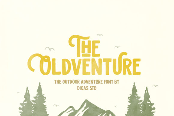 The Oldventure Display Font for Handmade Charm