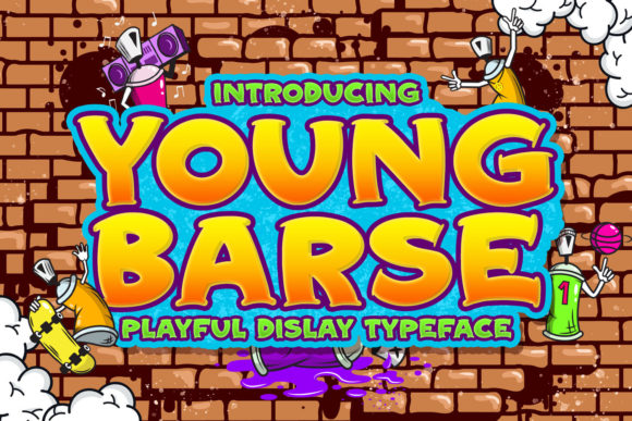 Young Barse: A Playful Display Font for Scroll-Stopping Campaigns